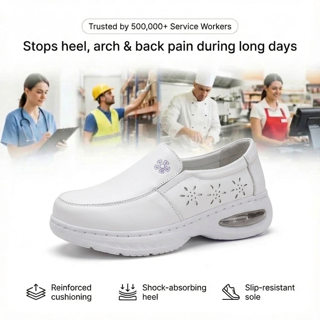 Softswear™ Cloud — 12-Hour Air-Cushion Shoes for Shock-Absorbing Comfort