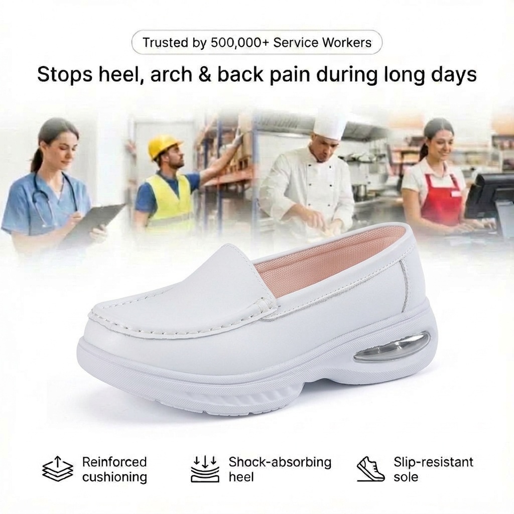 Softswear™ Grace Air — Air-Cushioned Slip-On Loafers for All-Day Comfort