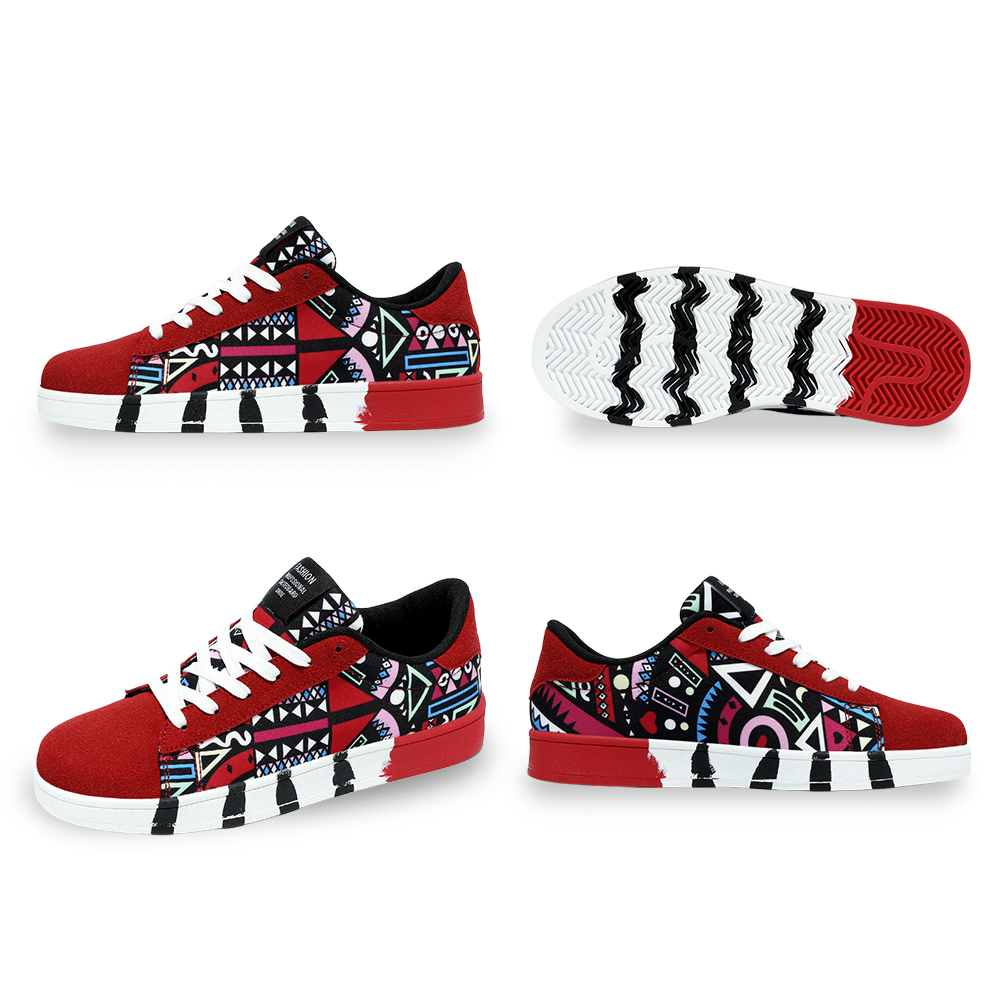 Softswear®Men Relieve Foot Pain Perfect Walking Shoes - Red