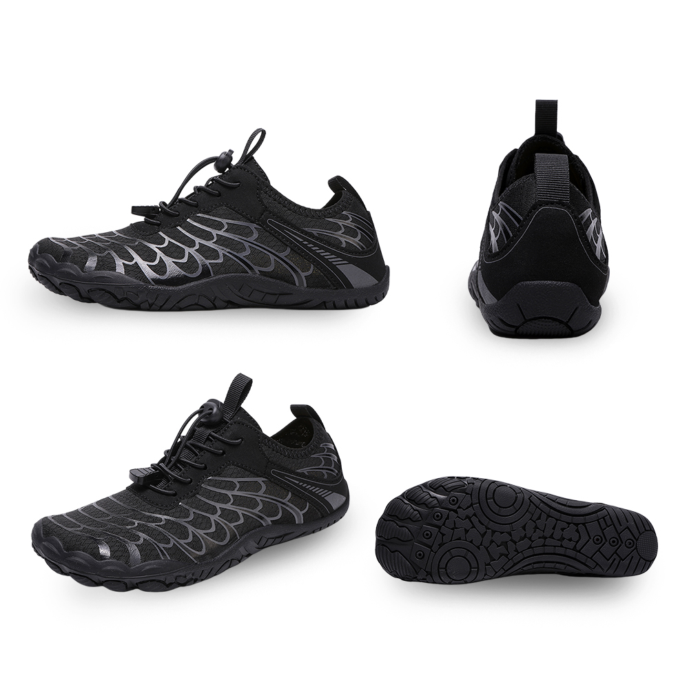 CanyonFlex - Zero Drop Healthy River Shoes (Unisex) - Black