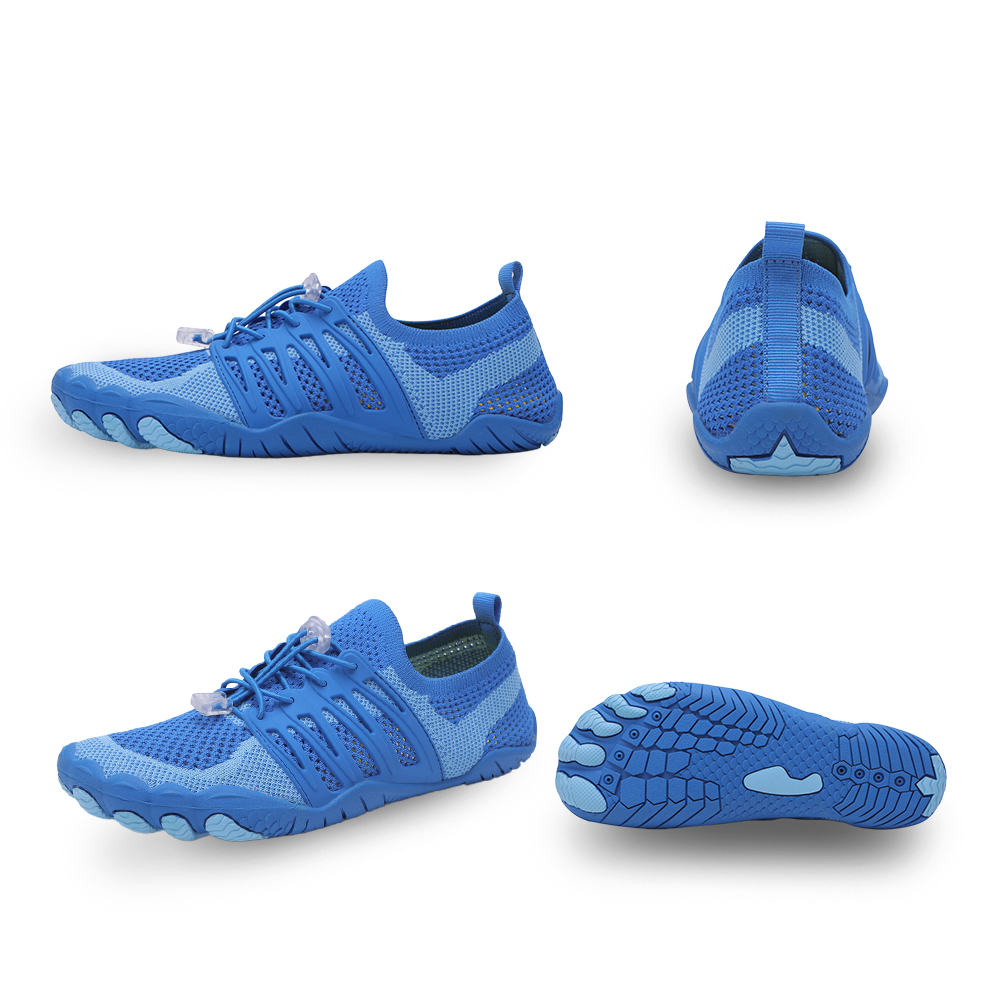 CanyonTrek: Non-Slip All-Environment Barefoot Shoes - Royal Blue