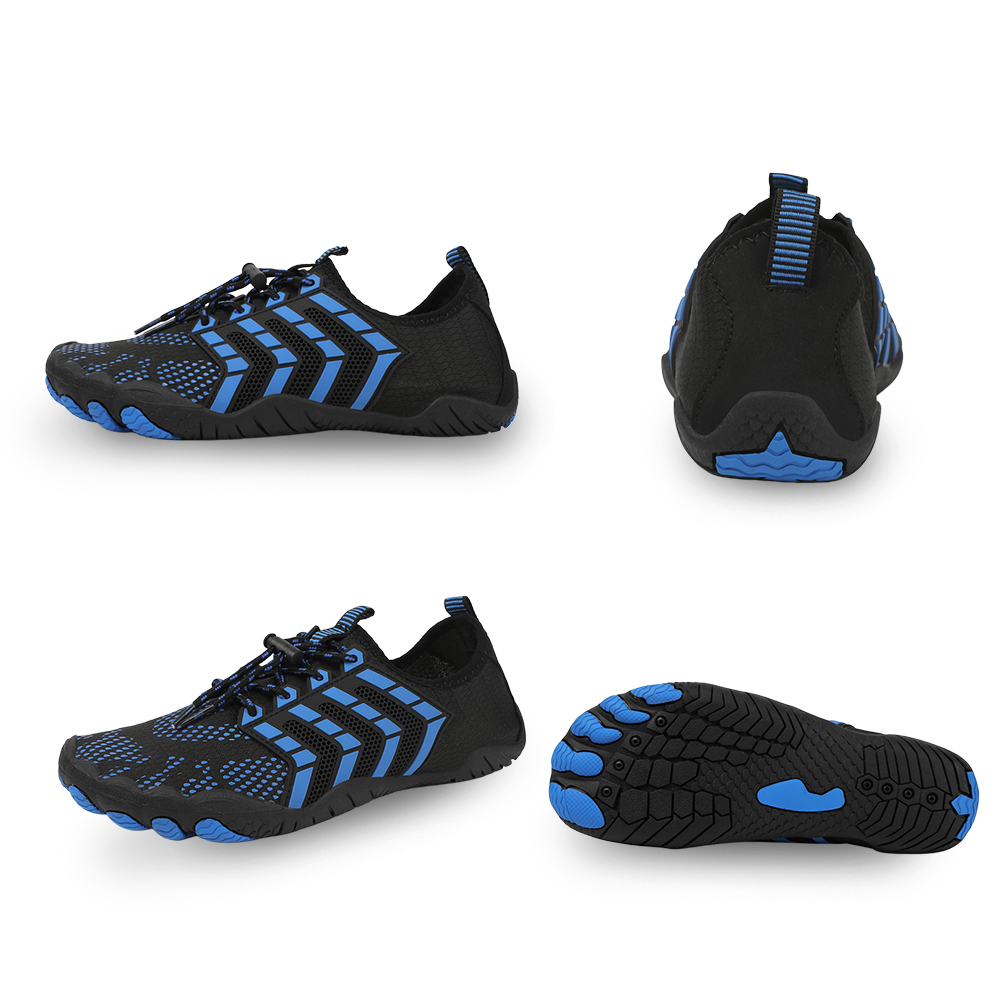 Feel Pro - healthy & comfortable barefoot shoes - Black Blue
