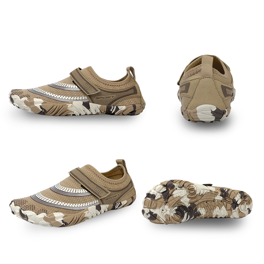 Outdoor Master - slip-resistant & comfortable barefoot shoes - Khaki