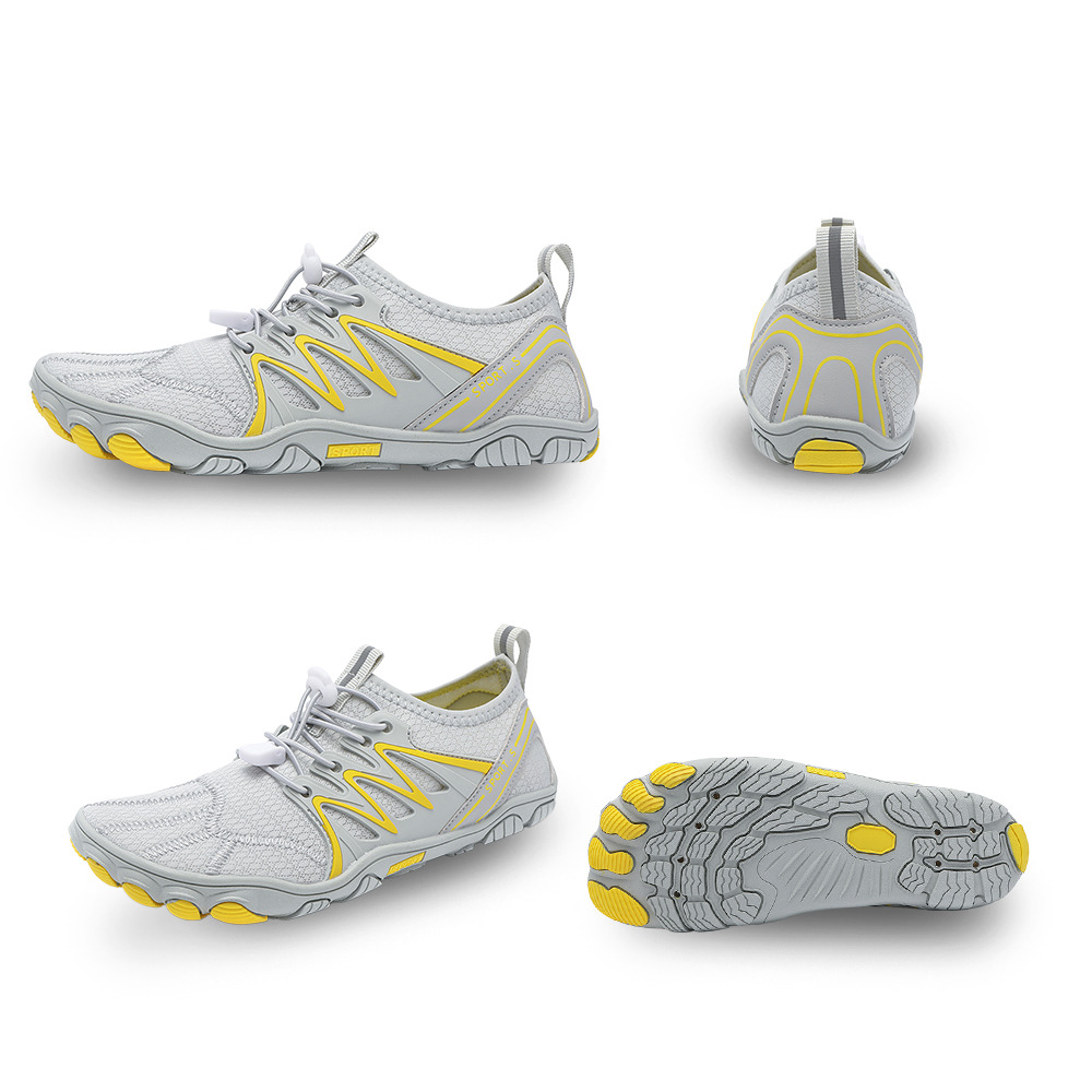 WildStride Pro: All-Terrain Grip Barefoot Shoes (Unisex) - Gray