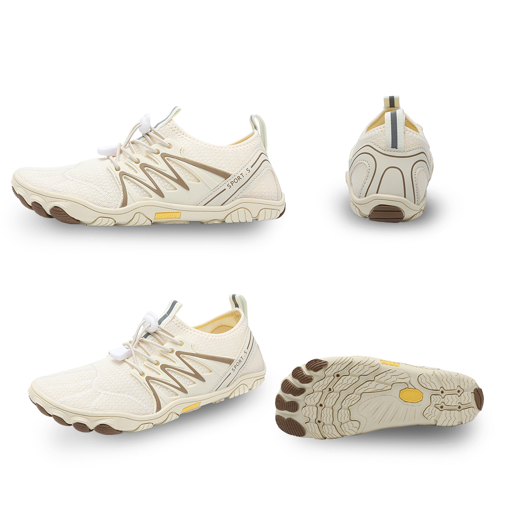 WildStride Pro: All-Terrain Grip Barefoot Shoes (Unisex) - Beige