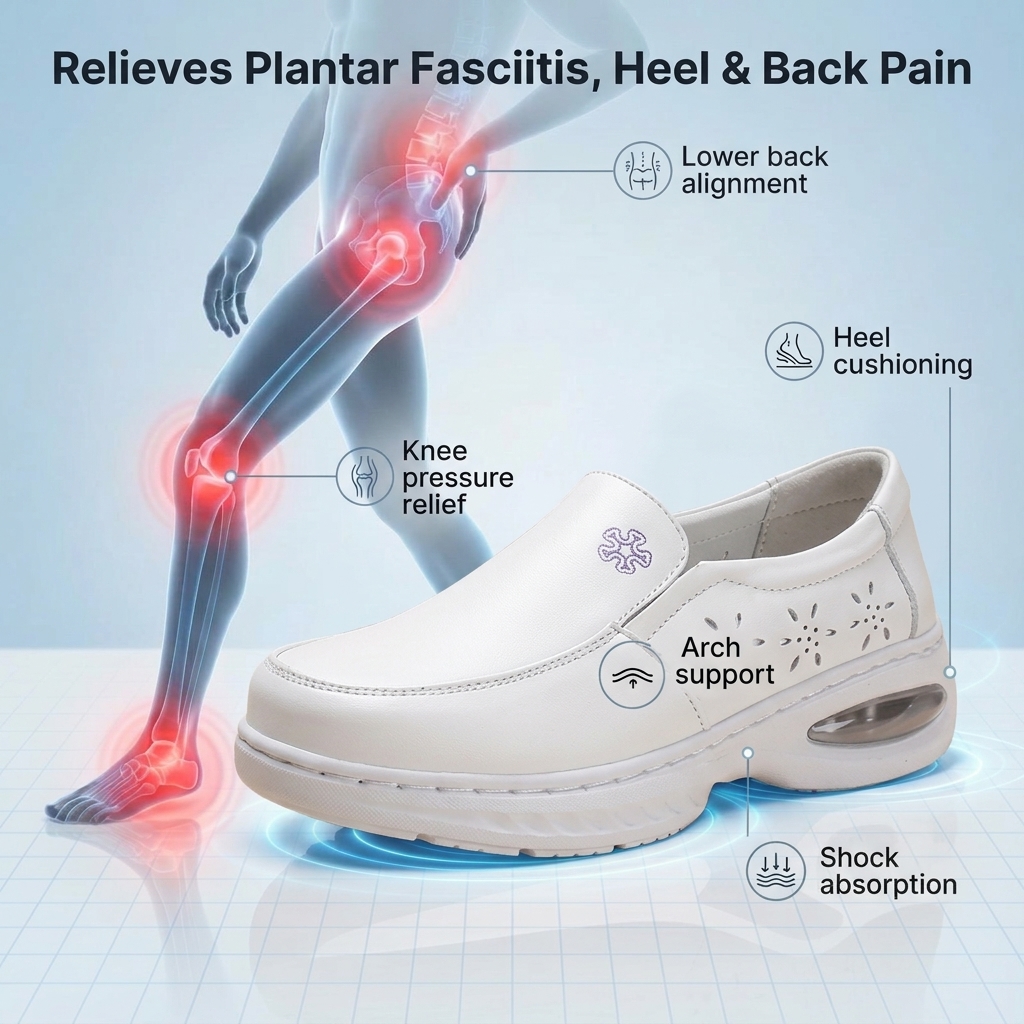 Softswear™ Cloud — 12-Hour Air-Cushion Shoes for Shock-Absorbing Comfort