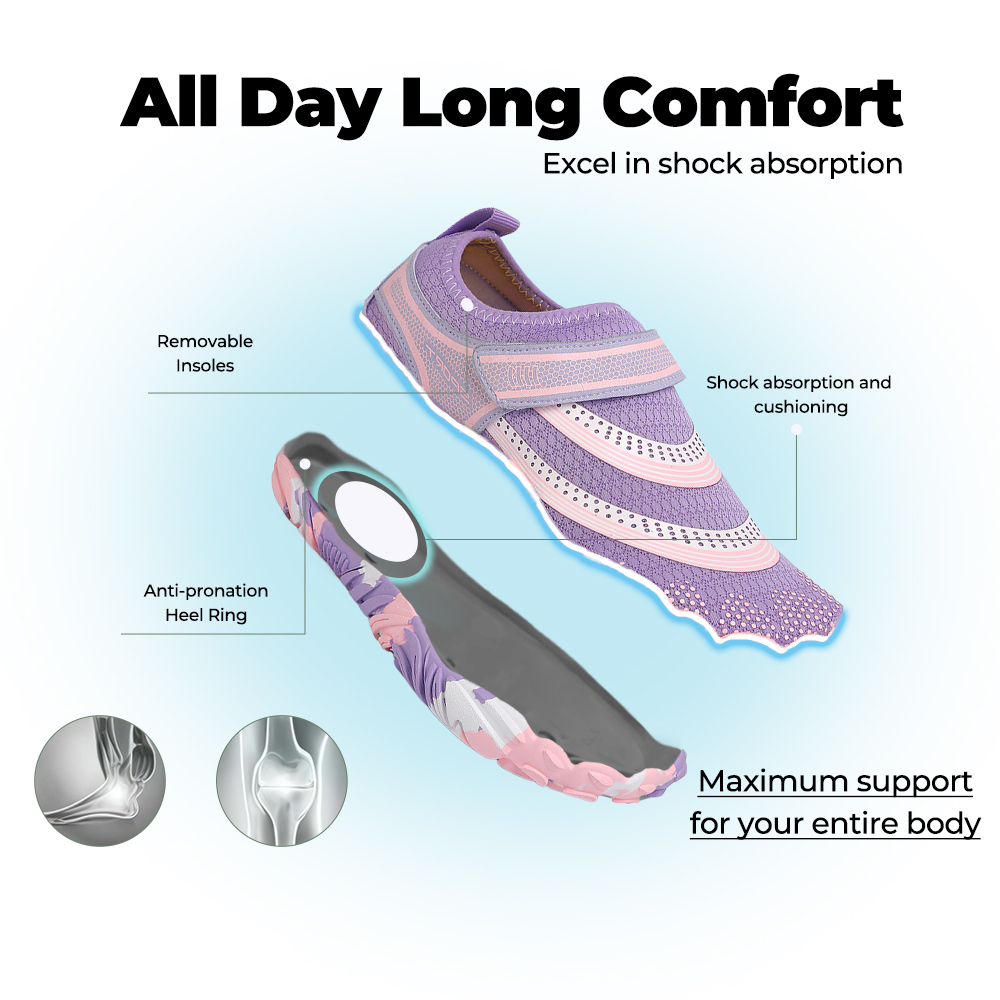 [Copy]Outdoor Master - slip-resistant & comfortable barefoot shoes - White Blue