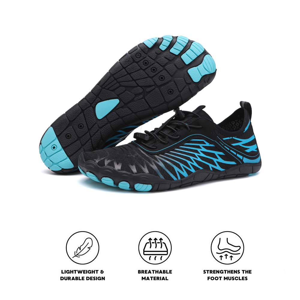 Lorax Pro - Healthy & non-slip barefoot shoes (Unisex) - Blue