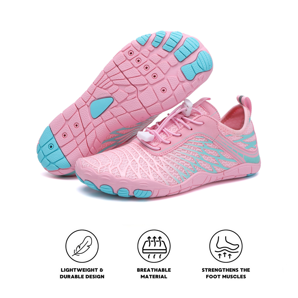 Lorax Pro - Healthy & non-slip barefoot shoes (Unisex) - Pink