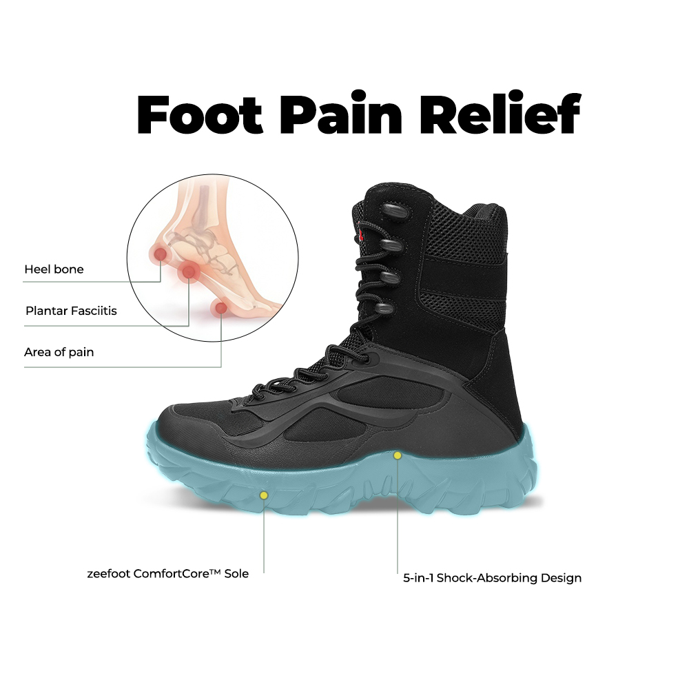 Tactical Military Boots – All-Day Comfort & Rugged Durability