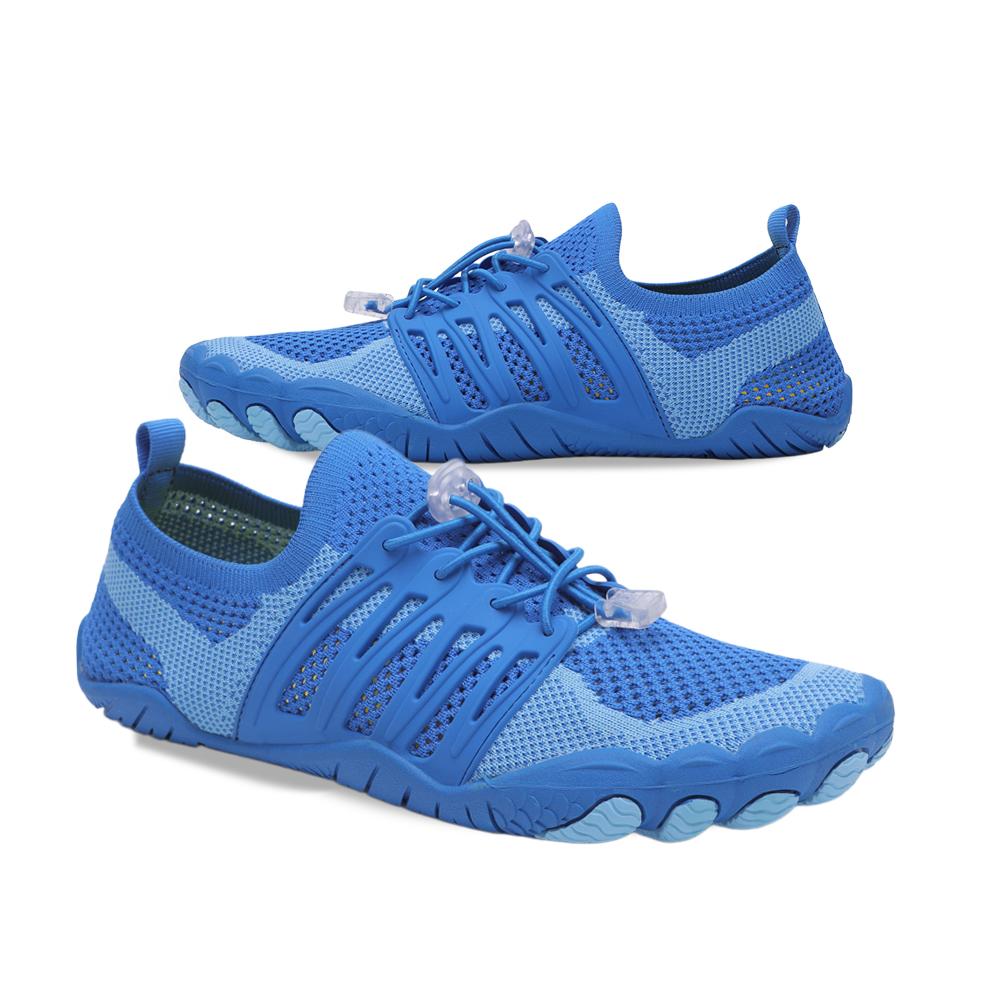 CanyonTrek: Non-Slip All-Environment Barefoot Shoes - Royal Blue