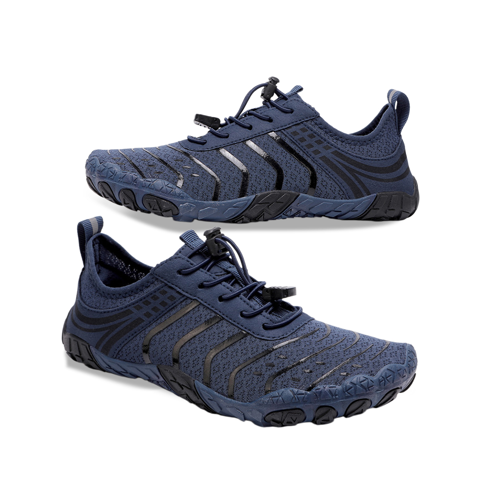 EcoComfort - Ultimate Wellness Barefoot Shoes - Dark Blue