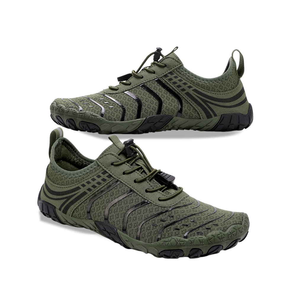 EcoComfort - Ultimate Wellness Barefoot Shoes - Army Green