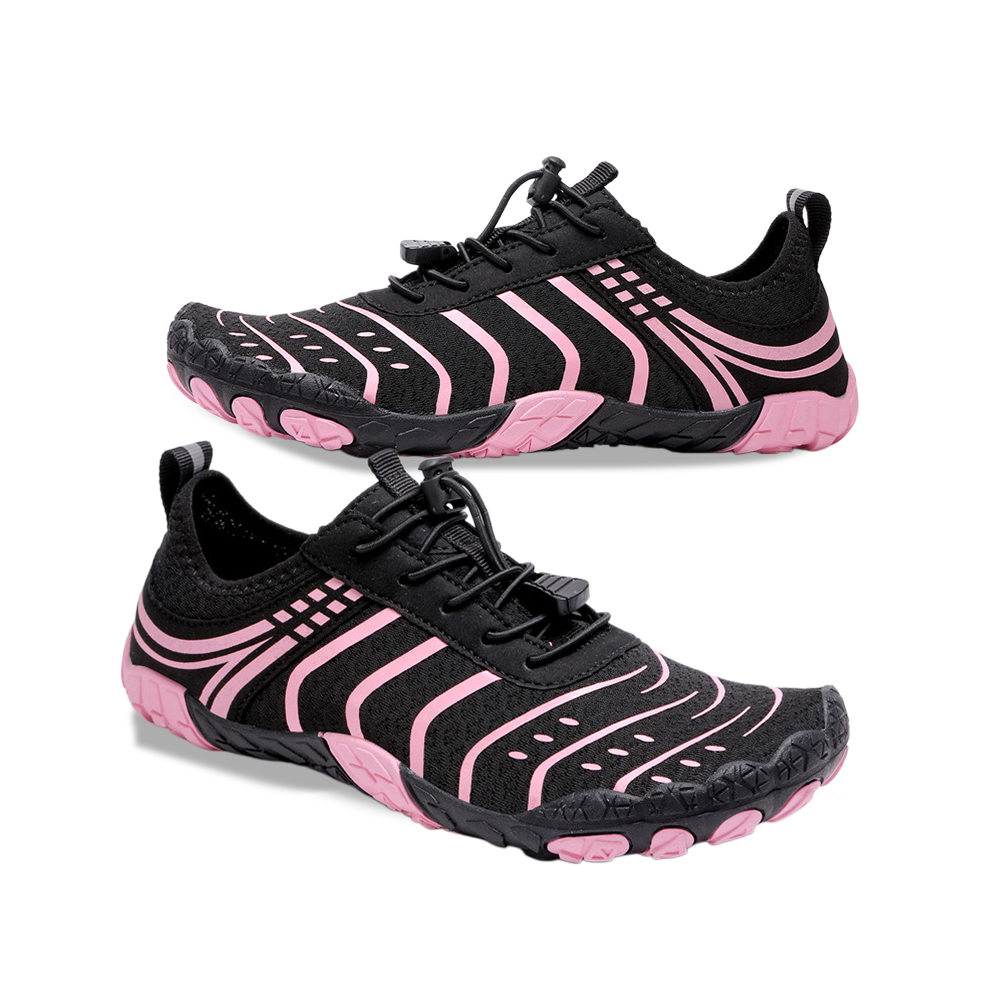 EcoComfort - Ultimate Wellness Barefoot Shoes - Black Pink