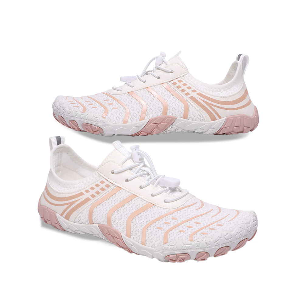 EcoComfort - Ultimate Wellness Barefoot Shoes - White Pink