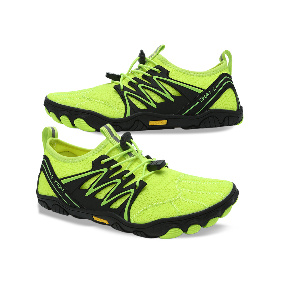 WildStride Pro: All-Terrain Grip Barefoot Shoes (Unisex) - Green