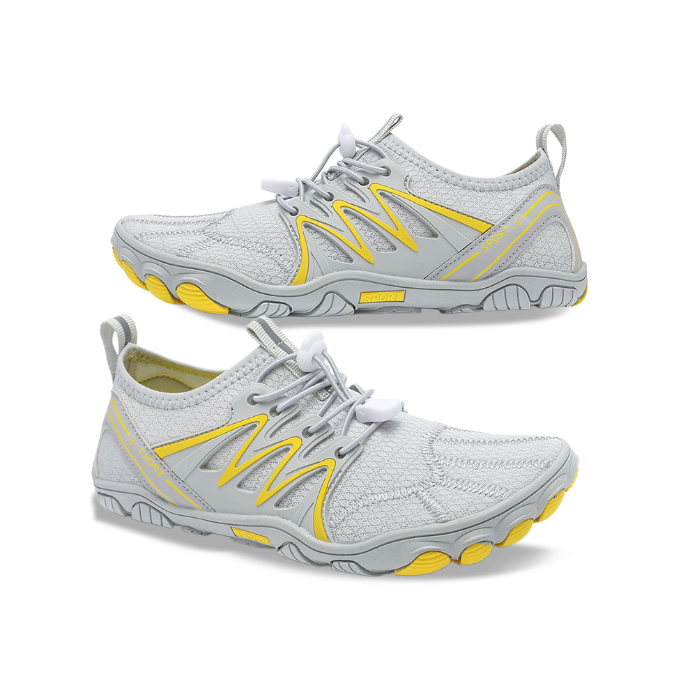 WildStride Pro: All-Terrain Grip Barefoot Shoes (Unisex) - Gray