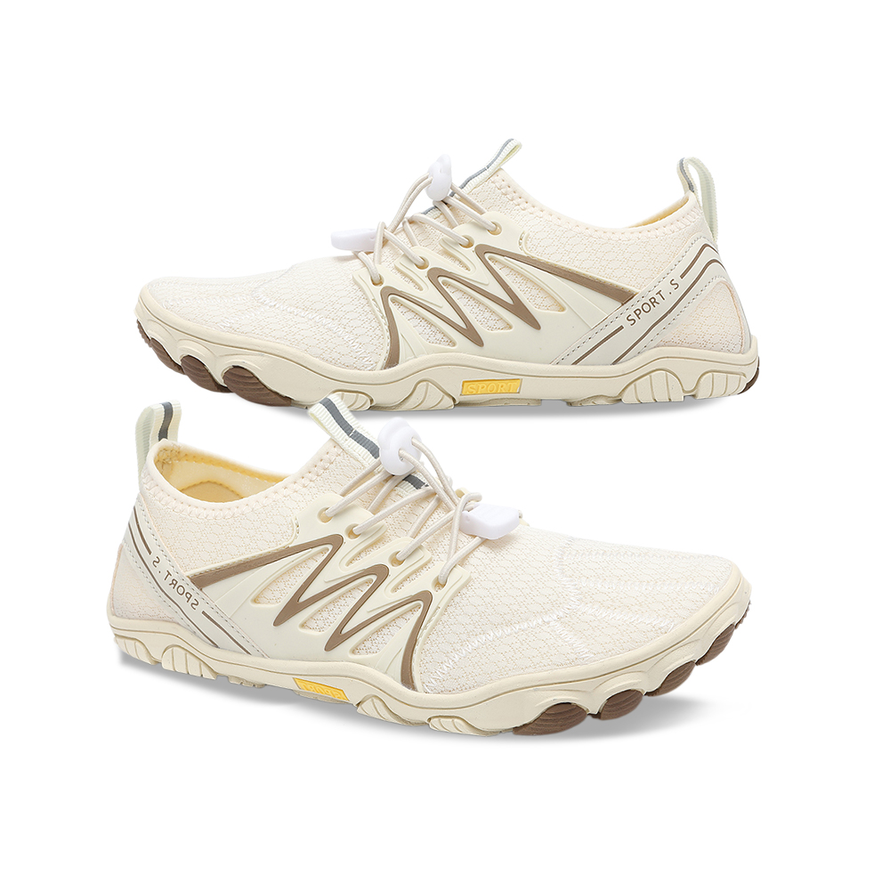 WildStride Pro: All-Terrain Grip Barefoot Shoes (Unisex) - Beige