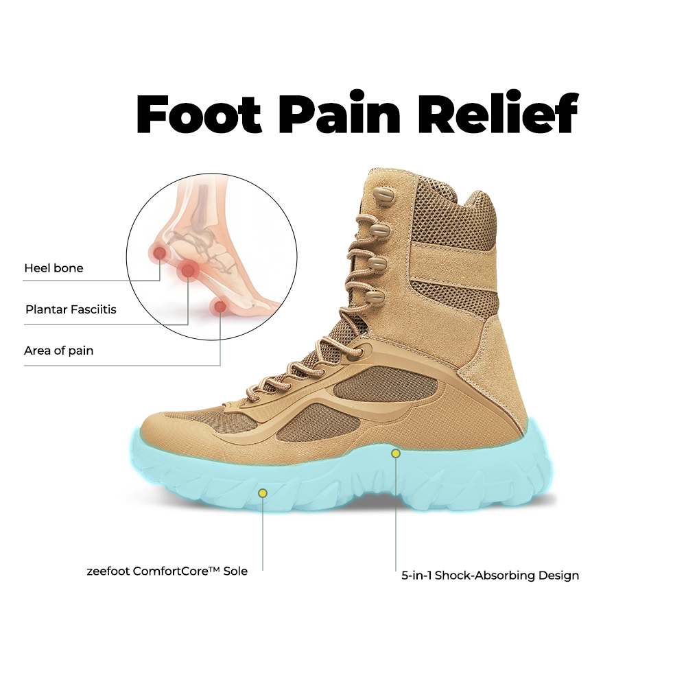 Tactical Military Boots – All-Day Comfort & Rugged Durability