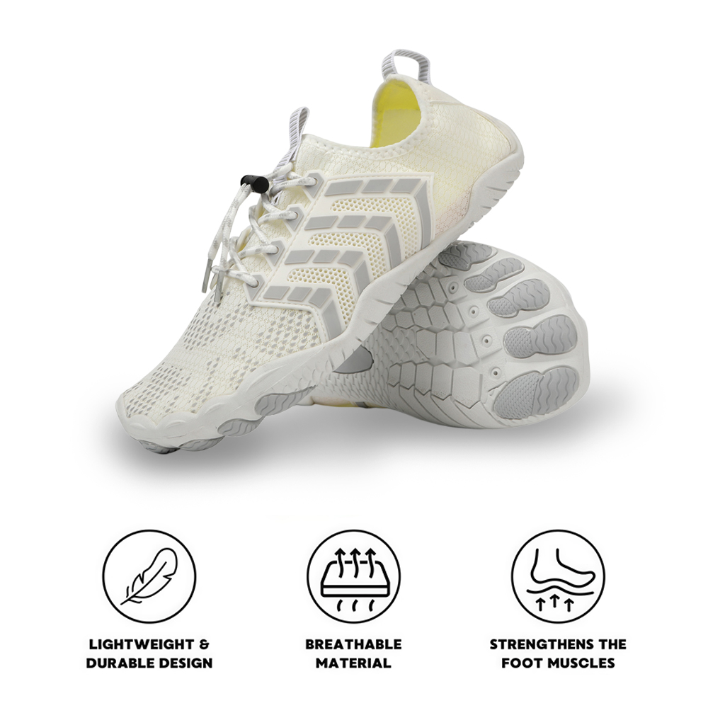 Feel Pro - healthy & comfortable barefoot shoes - White