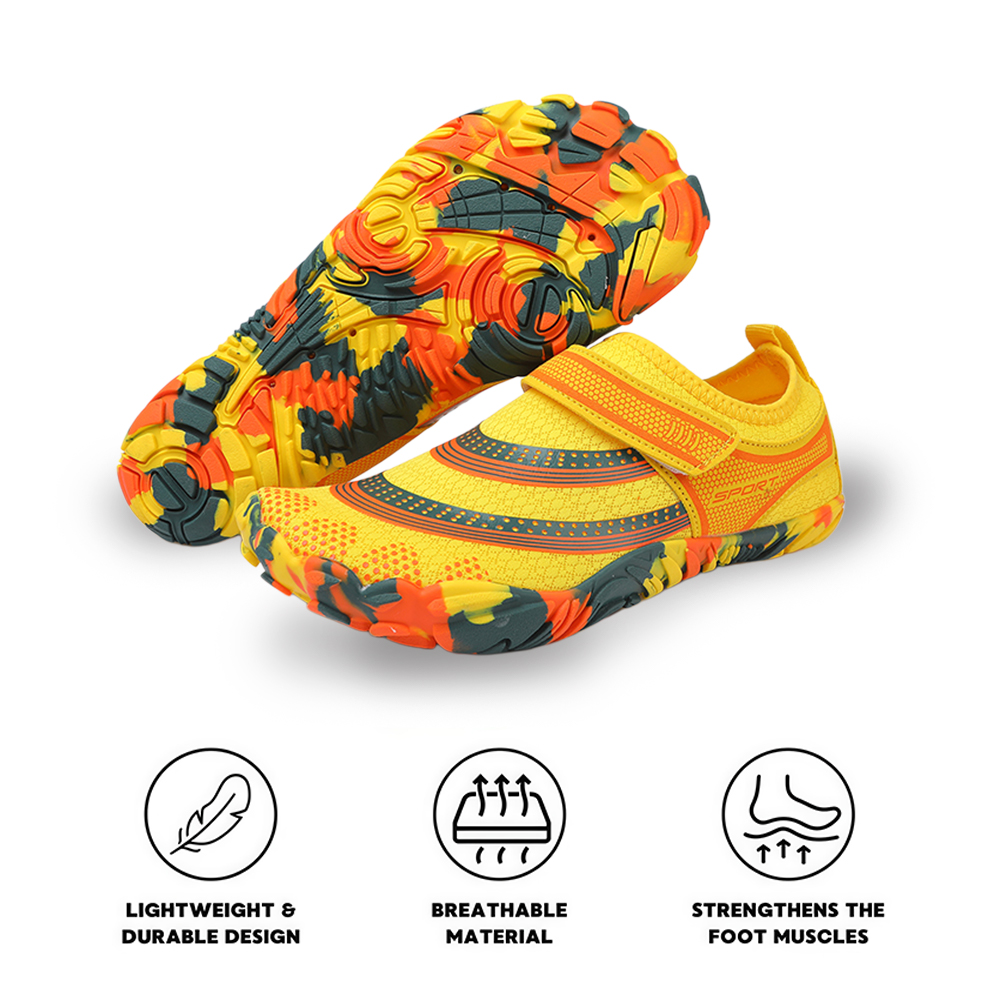 Outdoor Master - slip-resistant & comfortable barefoot shoes - Yellow