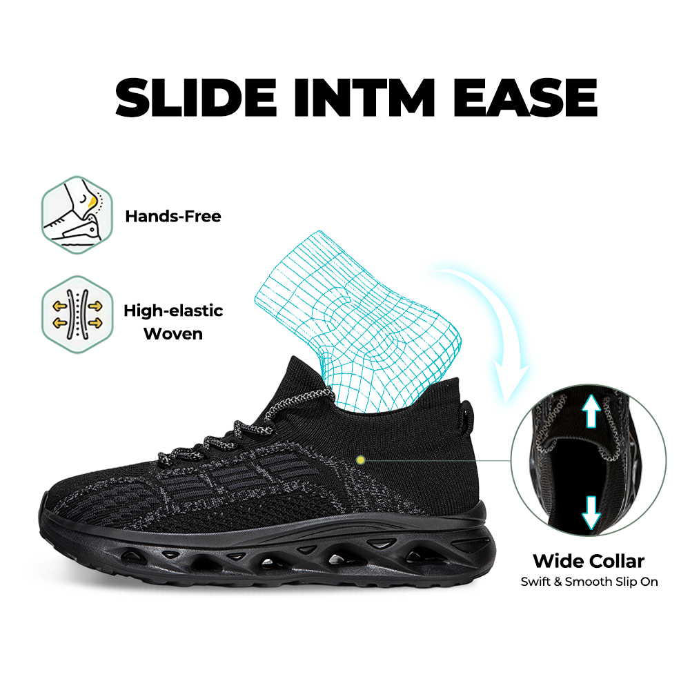 Men's WideToe Grip V3 - Shadow Black