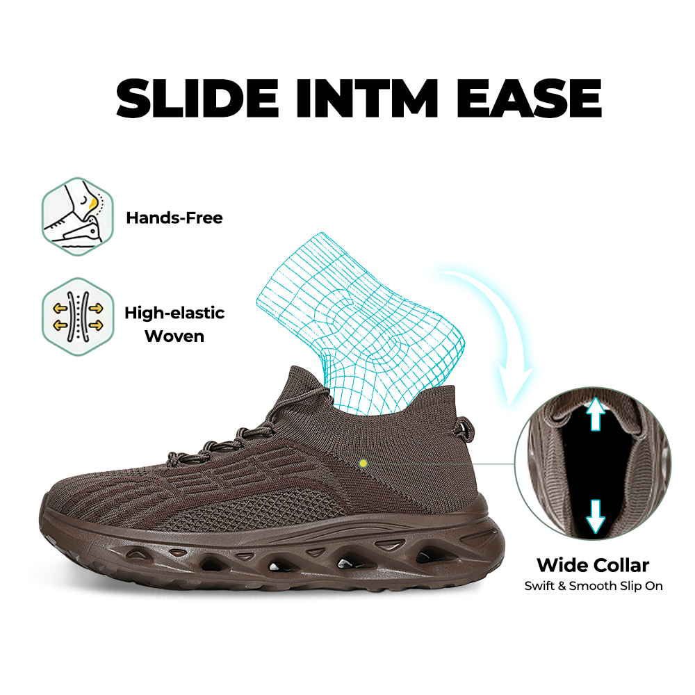 Men's WideToe Grip V3 - Espresso