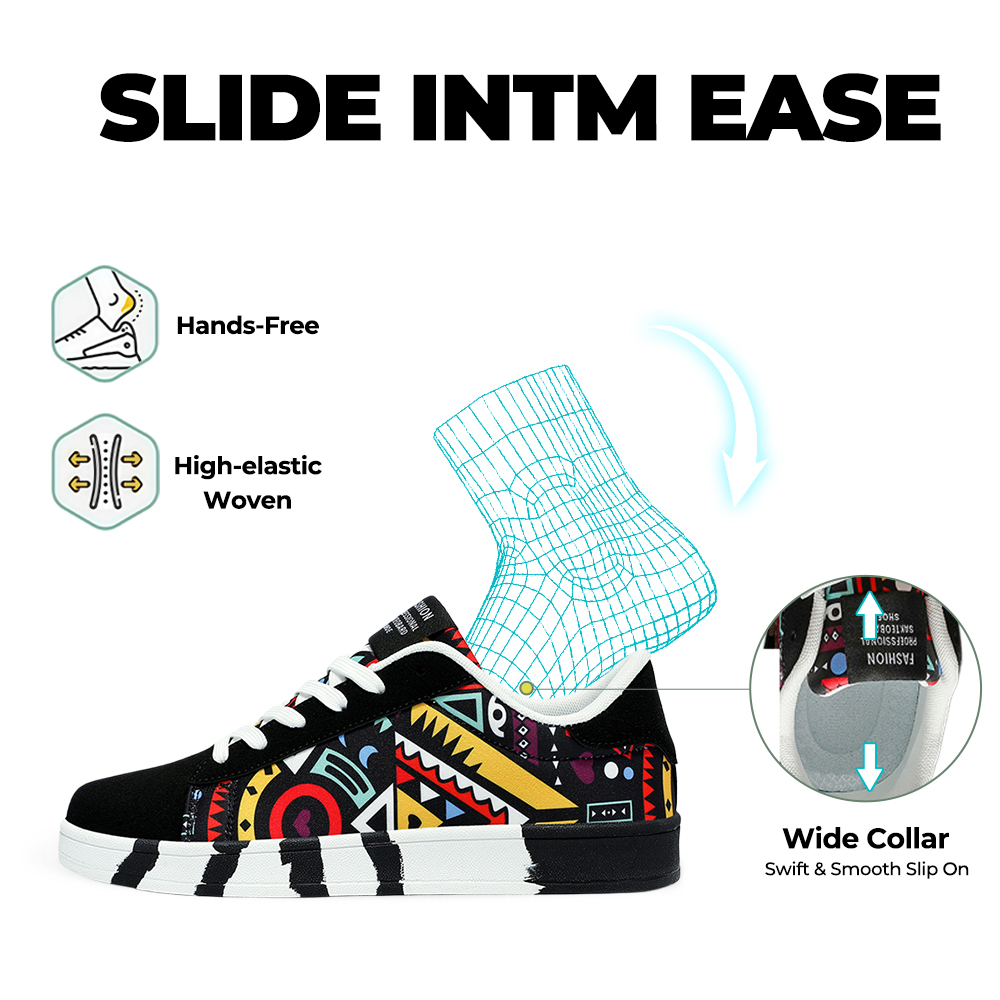 Softswear®Men Relieve Foot Pain Perfect Walking Shoes - Black