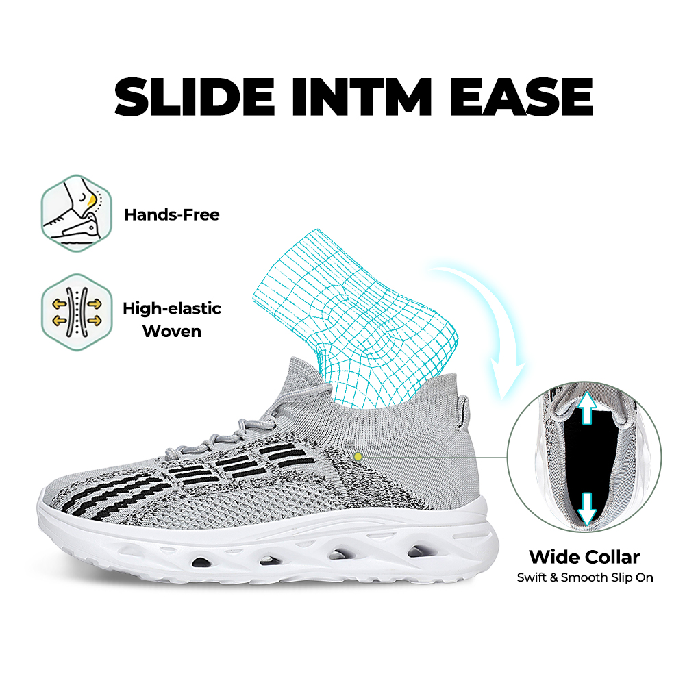 Men's WideToe Grip V3 - Silver Mist