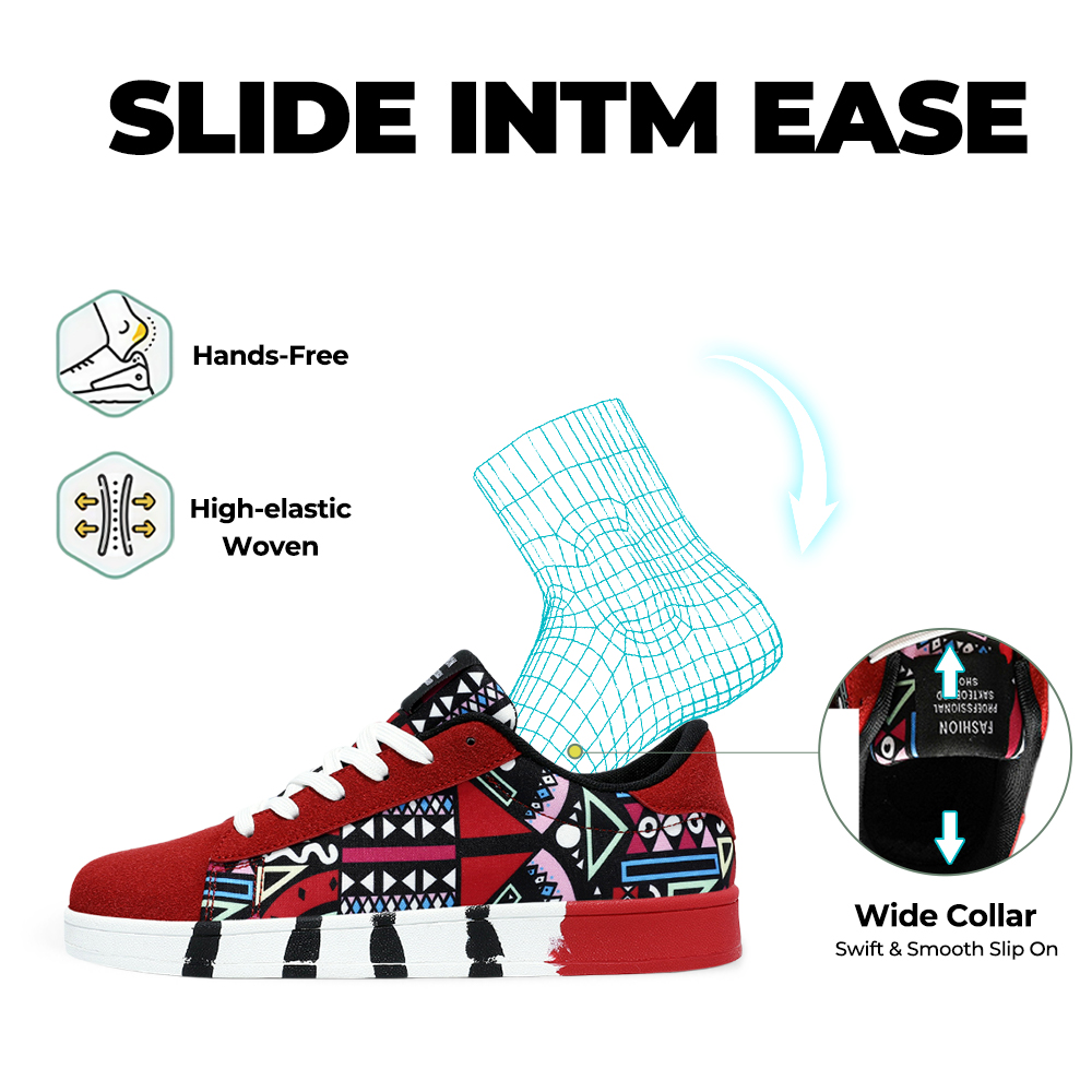 Softswear®Men Relieve Foot Pain Perfect Walking Shoes - Red