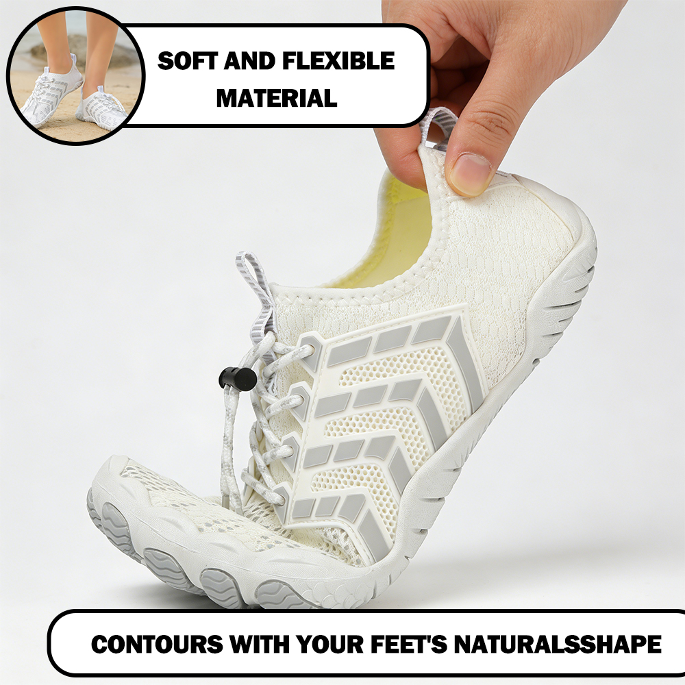 Feel Pro - healthy & comfortable barefoot shoes - White