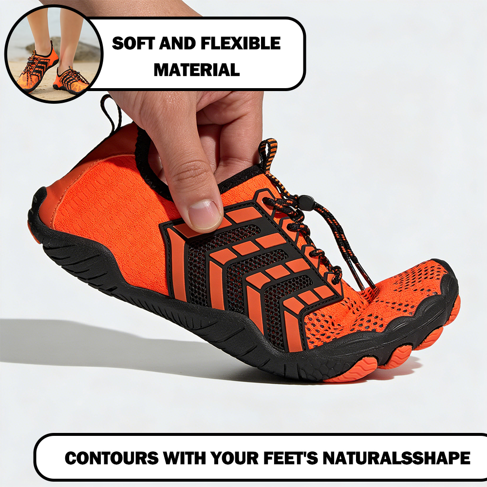Feel Pro - healthy & comfortable barefoot shoes - Orange