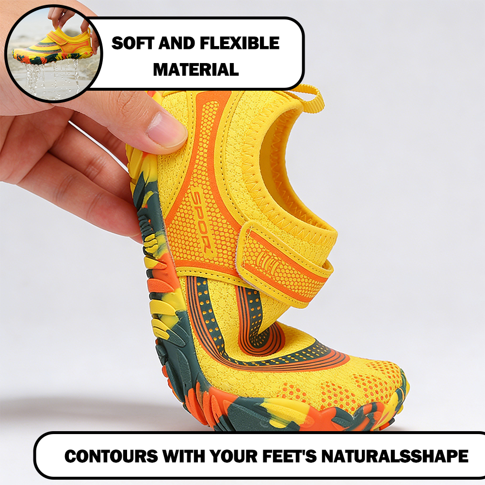 Outdoor Master - slip-resistant & comfortable barefoot shoes - Yellow