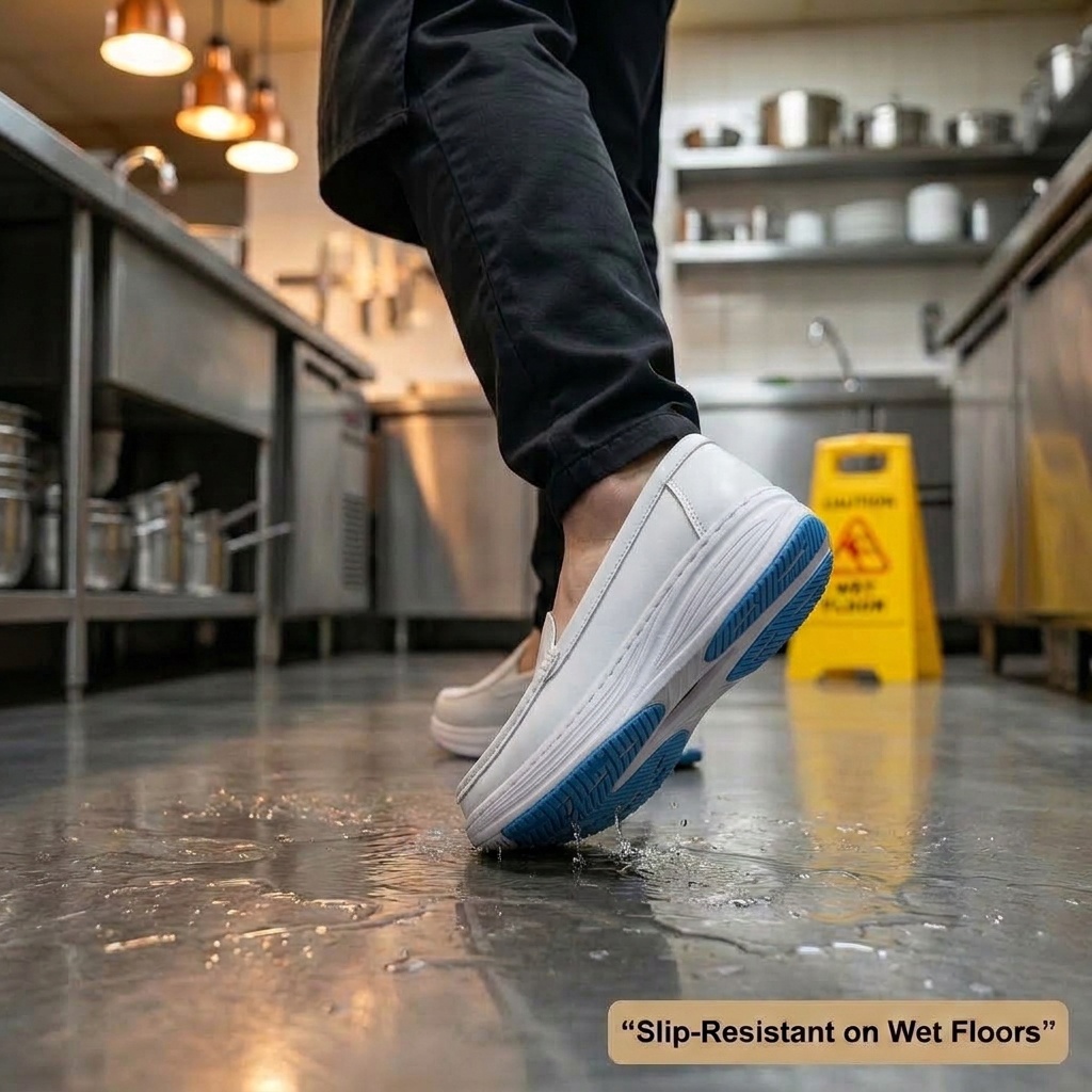 Softswear™ Ease — Slip-On Work Shoes for All-Day Comfort & Long Shifts