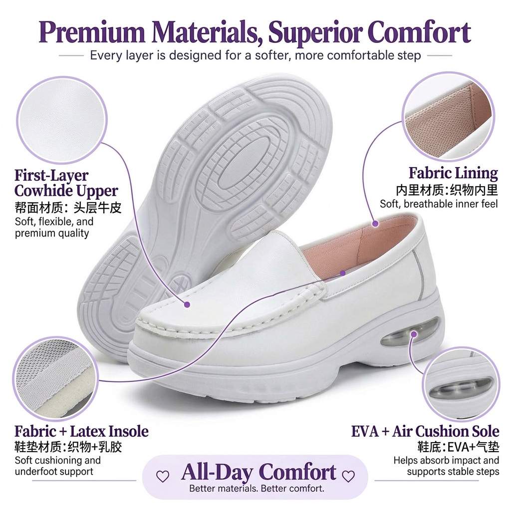 Softswear™ Grace Air — Air-Cushioned Slip-On Loafers for All-Day Comfort