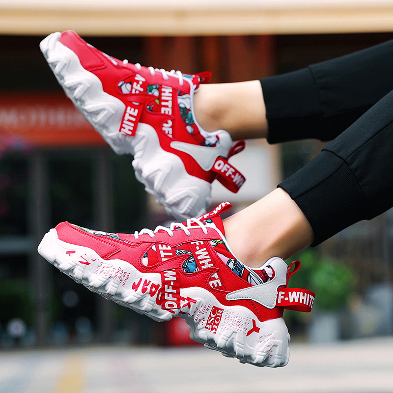 Softswear® All-Day Pain Relief Walking Shoes - Red