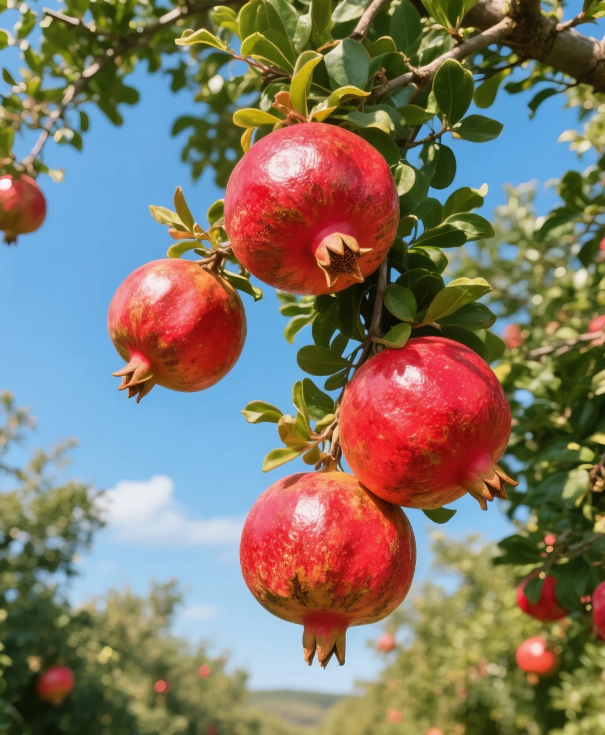 🍎 Granat – owoc liczący 5000 lat, pełen rubinów