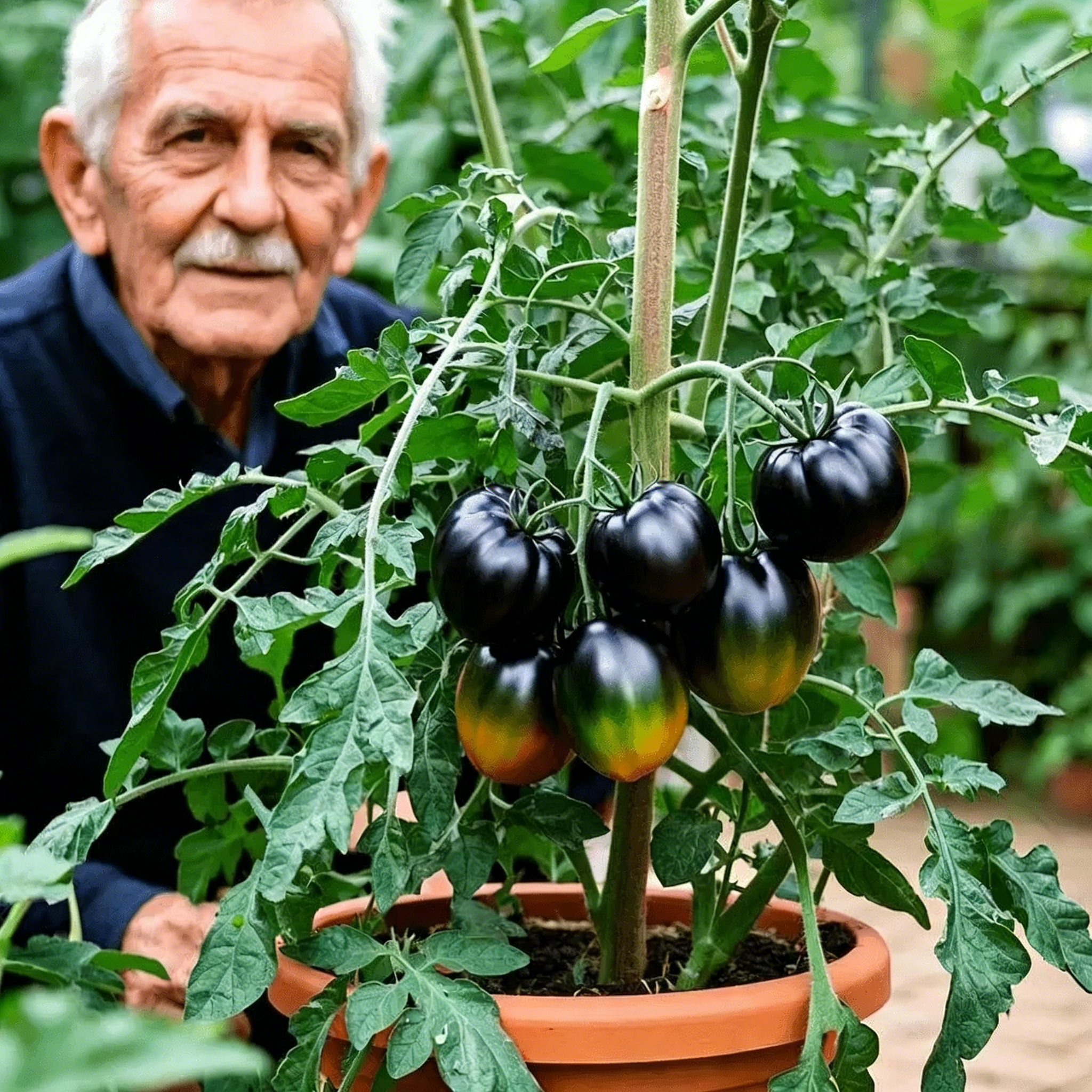 🌱🍅 Semená obrovských paradajok Black Falls – pestujte gigantickú úrodu doma