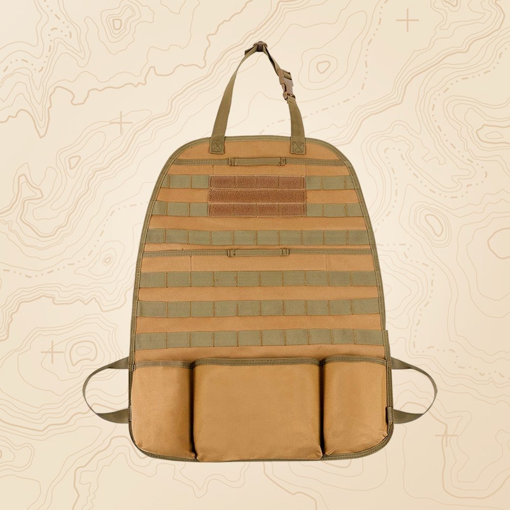 Taktyczny organizer na siedzenie MOLLE v2