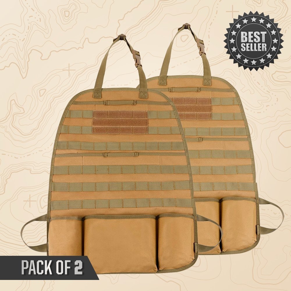 Taktyczny organizer na siedzenie MOLLE v2