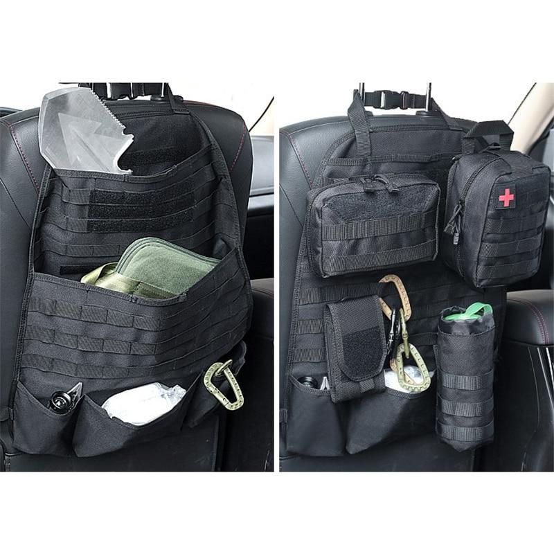Taktyczny organizer na siedzenie MOLLE v2