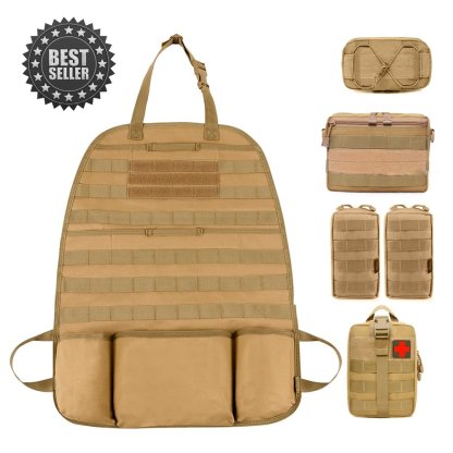 Taktyczny organizer na siedzenie MOLLE v2