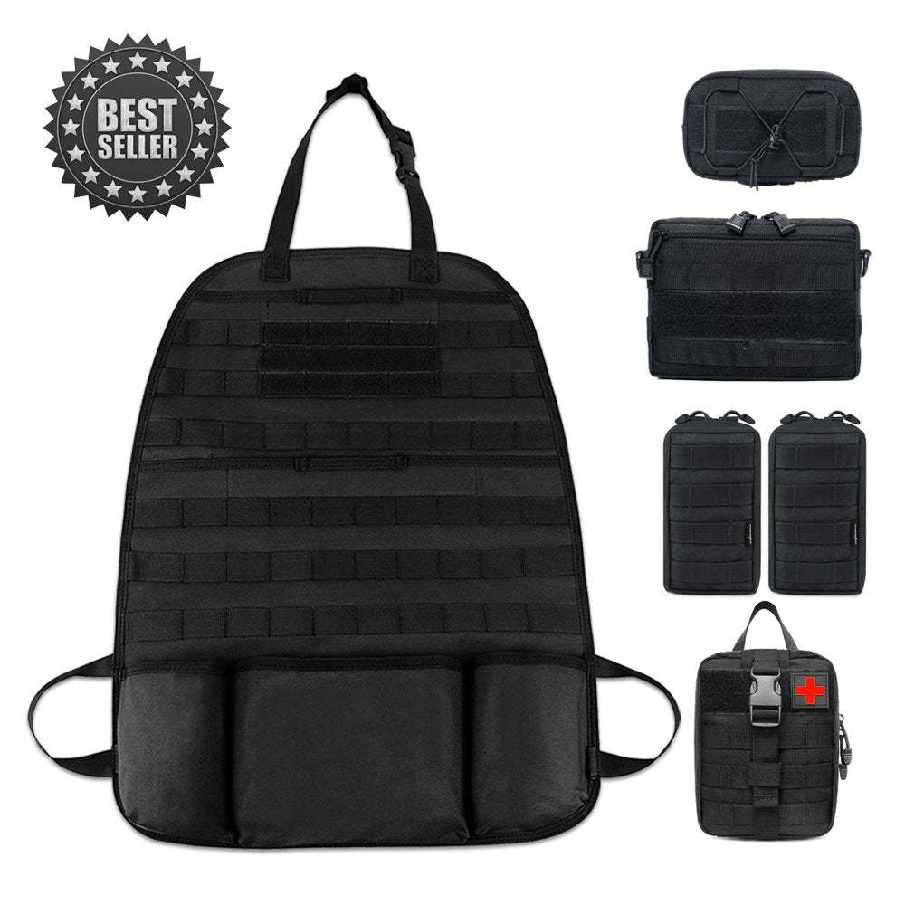 Taktyczny organizer na siedzenie MOLLE v2