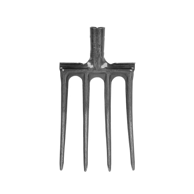 Multifunktionale Eisengabel mit Holzgriff