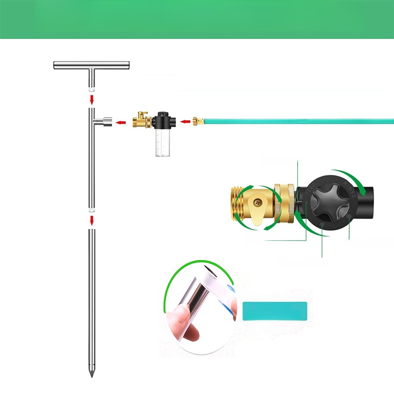 Tiefwurzel-Edelstahl-Bewässerer