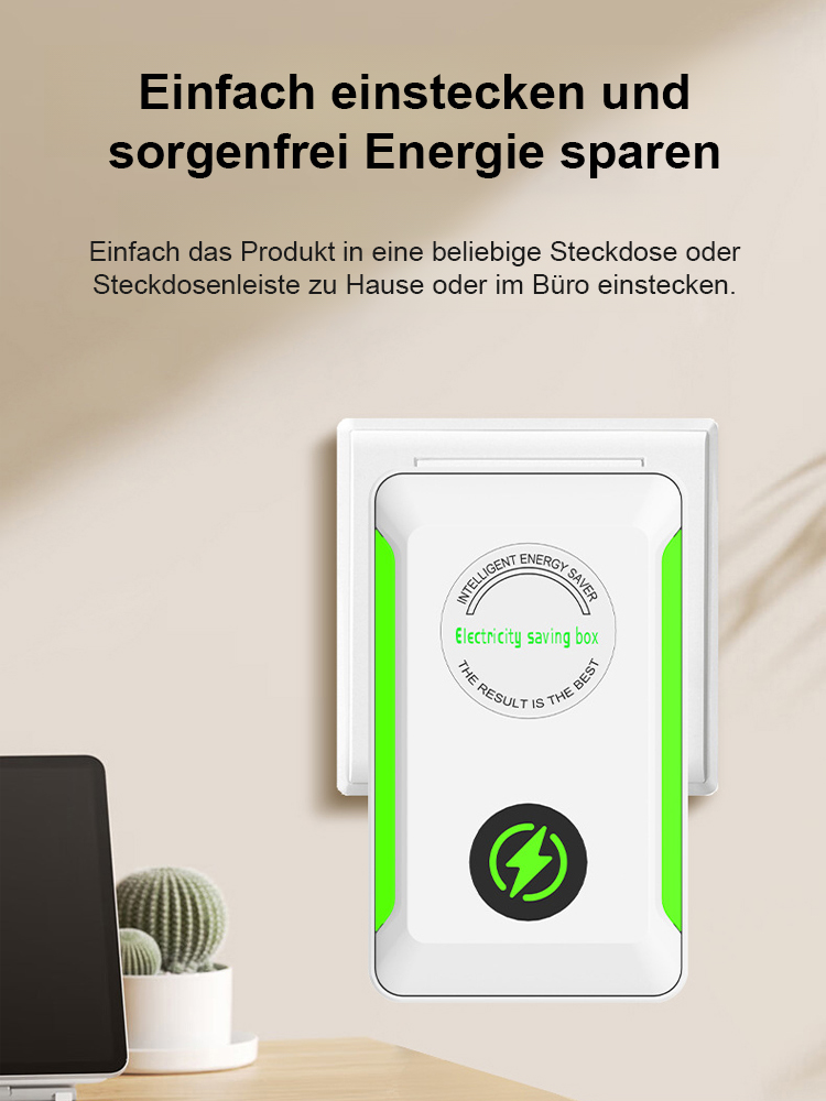 【💯 Bis zu 86% Strom sparen! 💯】 OptiMat T Stromspar-Gerät 🇯🇵 Japanische Technologie. 📉 Reduziert effektiv den Verbrauch. 🏠 Für alle Steckdosen im ganzen Haus geeignet. 👍 Risikofrei testen: 14 Tage Rückgaberecht.