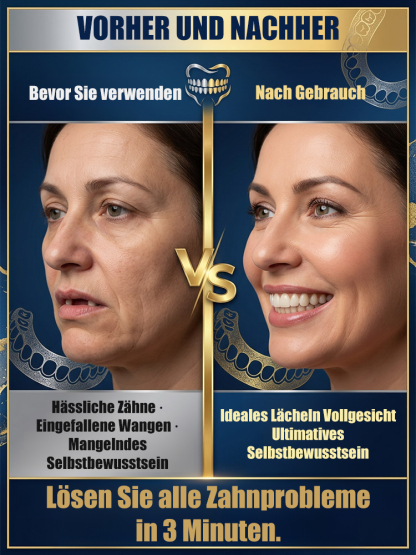【💎Härter als echte Zähne!💎】Anpassbar in 5 Min. – Nie wieder zum Zahnarzt 🛡️