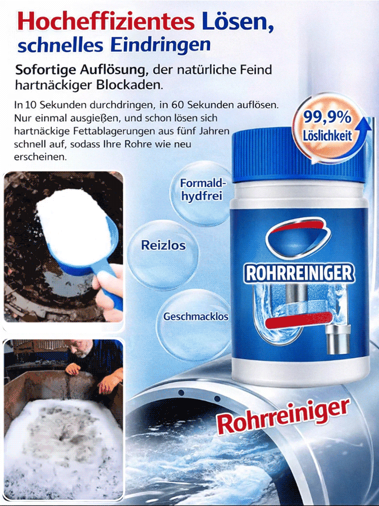 🌊 DrainClean Express 2026: Der 3-Sekunden-Rohrfrei-Schaum! ⚡