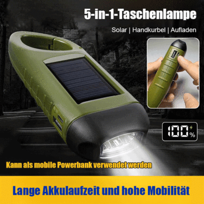 【Technologie auf Militärniveau】Multifunktions-Taschenlampe