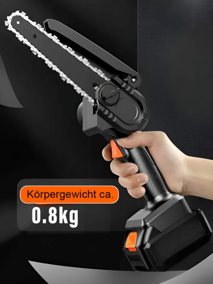 [DEUTSCHE POWER] 11.000 U/min Monster-Kettensäge | Bürstenloser Motor | Schneidet Eiche wie Butter – Einhand-Betrieb & 24h Dauerlauf!